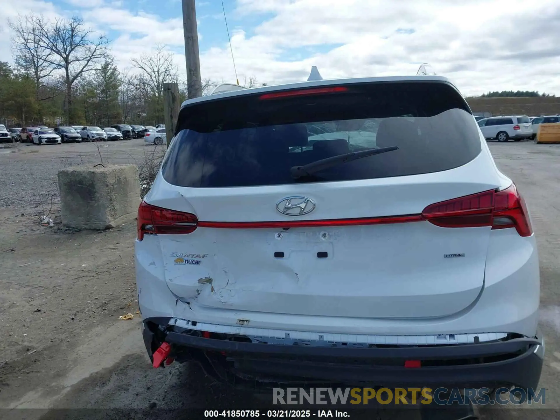 15 Photograph of a damaged car 5NMS3DAJ8MH323717 HYUNDAI SANTA FE 2021