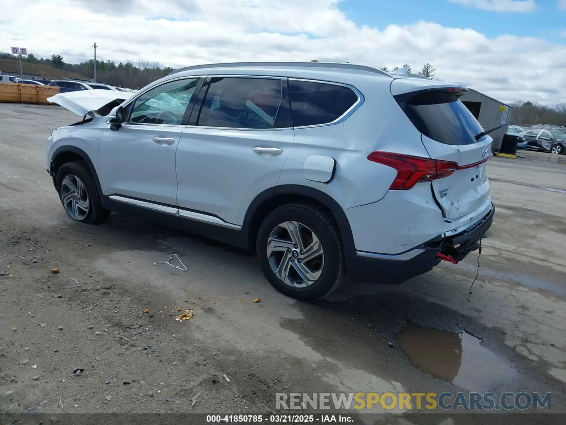 3 Photograph of a damaged car 5NMS3DAJ8MH323717 HYUNDAI SANTA FE 2021