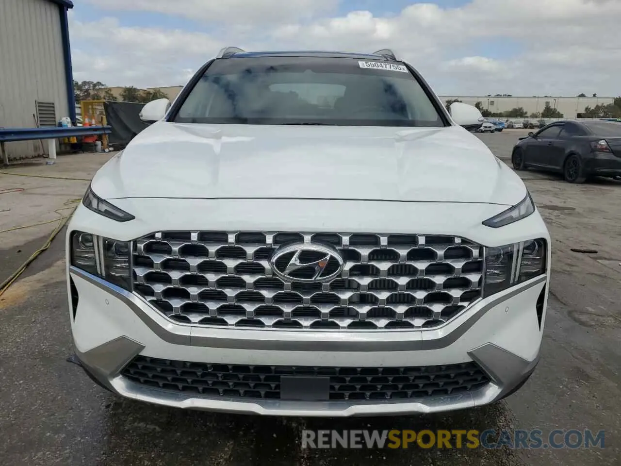 5 Photograph of a damaged car 5NMS44AL1MH318793 HYUNDAI SANTA FE 2021