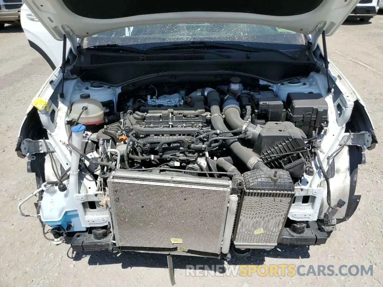 12 Photograph of a damaged car 5NMS44AL2MH362334 HYUNDAI SANTA FE 2021