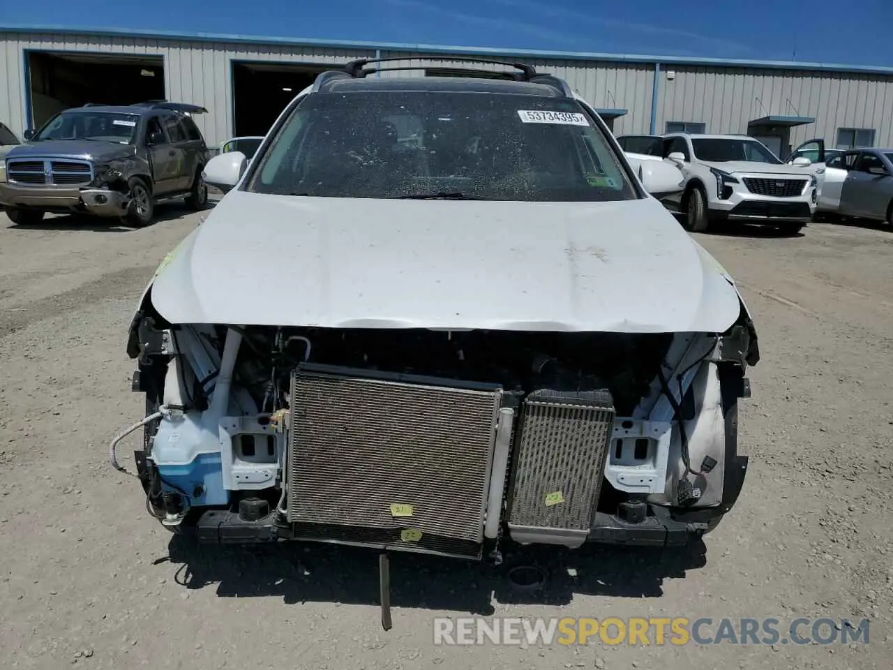 5 Photograph of a damaged car 5NMS44AL2MH362334 HYUNDAI SANTA FE 2021