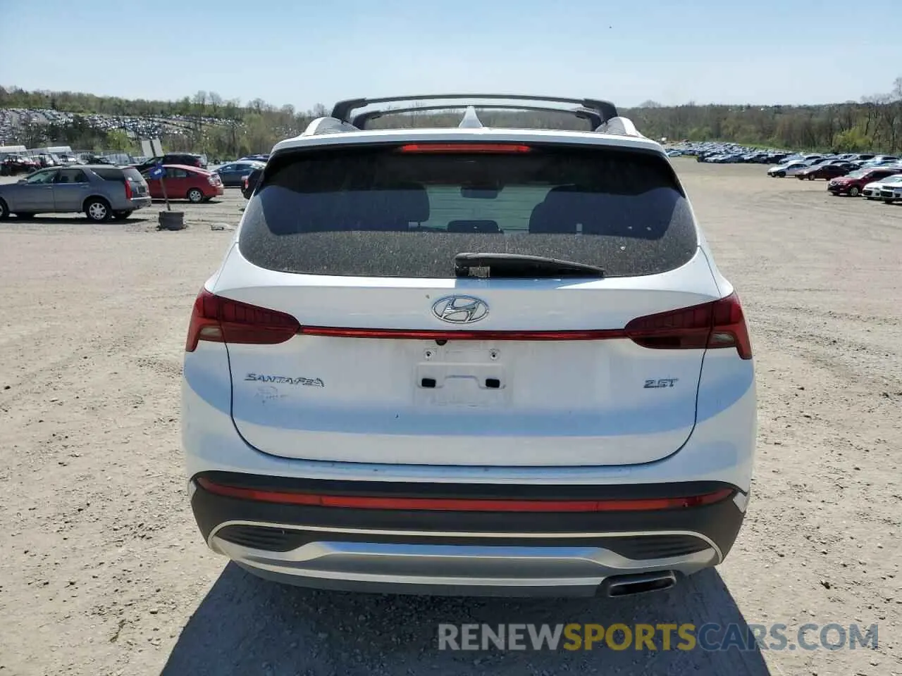 6 Photograph of a damaged car 5NMS44AL2MH362334 HYUNDAI SANTA FE 2021