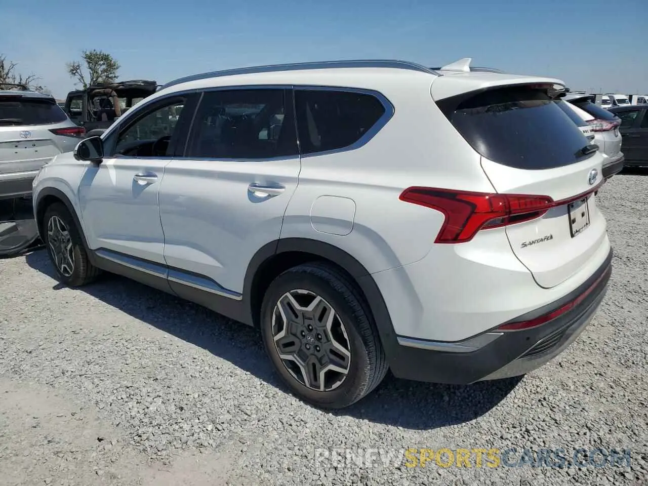 2 Photograph of a damaged car 5NMS44AL8MH315390 HYUNDAI SANTA FE 2021