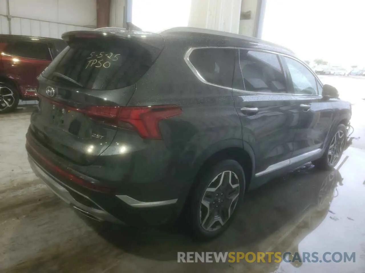 3 Photograph of a damaged car 5NMS44AL8MH333419 HYUNDAI SANTA FE 2021