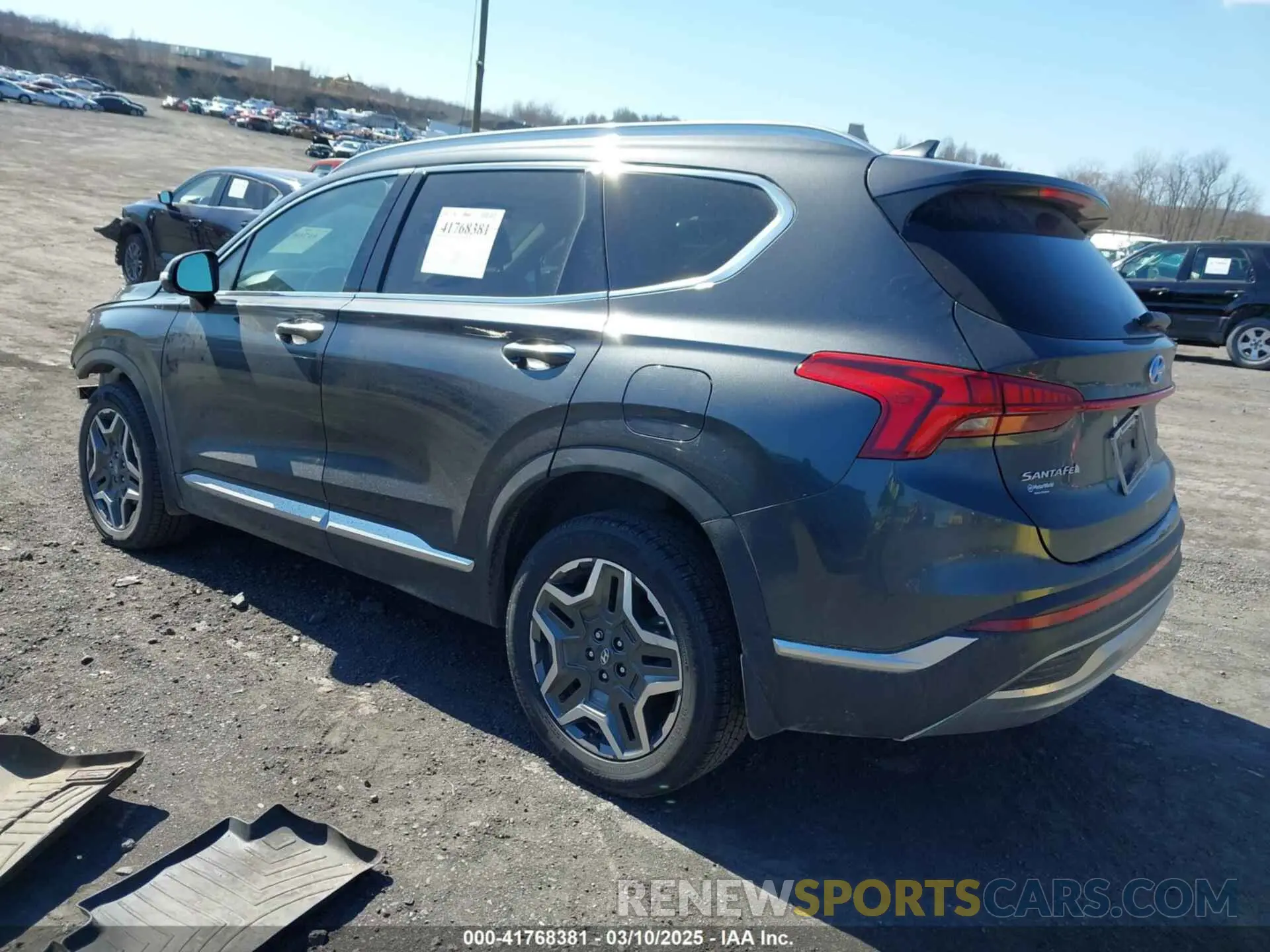 3 Фотография поврежденного автомобиля 5NMS4DAL3MH370281 HYUNDAI SANTA FE 2021