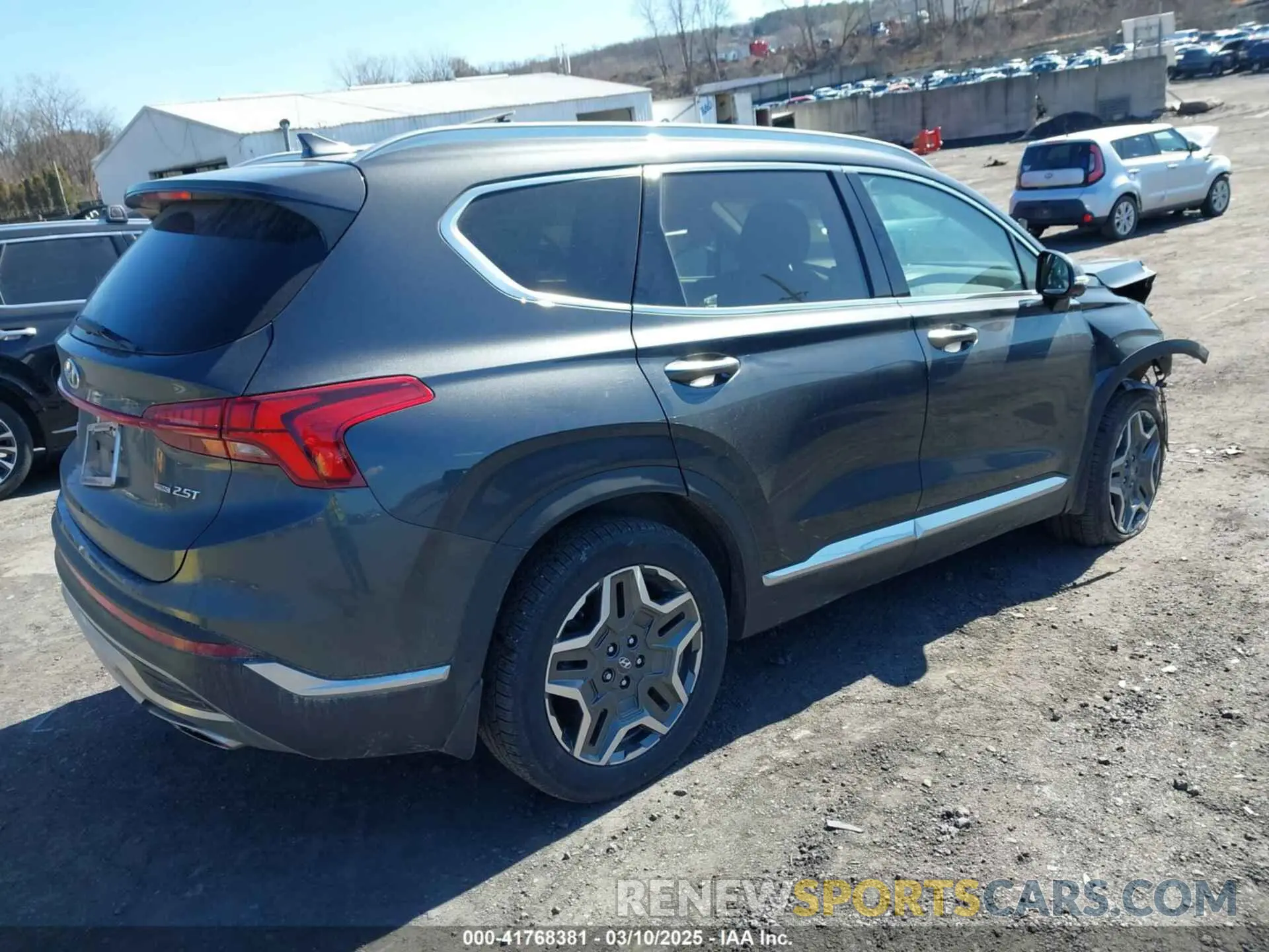 4 Фотография поврежденного автомобиля 5NMS4DAL3MH370281 HYUNDAI SANTA FE 2021