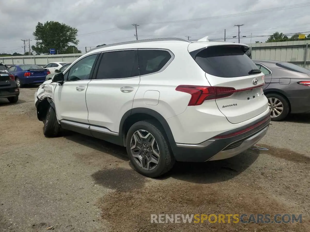 2 Photograph of a damaged car 5NMS4DAL5MH344457 HYUNDAI SANTA FE 2021