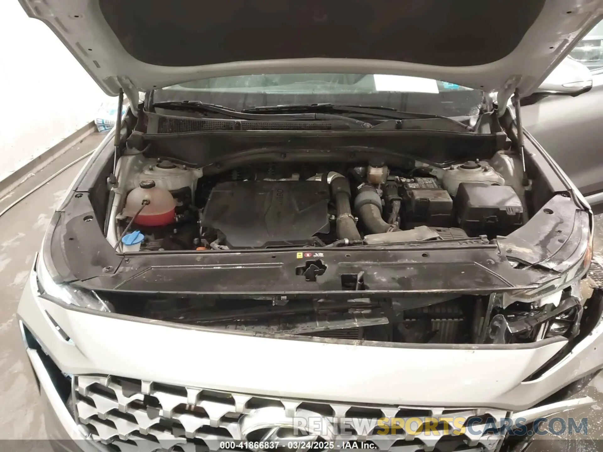 10 Photograph of a damaged car 5NMS4DAL6MH372039 HYUNDAI SANTA FE 2021