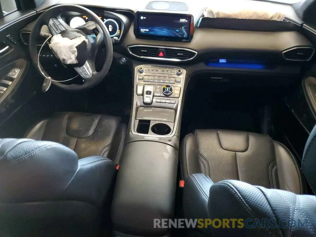 8 Фотография поврежденного автомобиля 5NMS5DAL0MH364340 HYUNDAI SANTA FE 2021