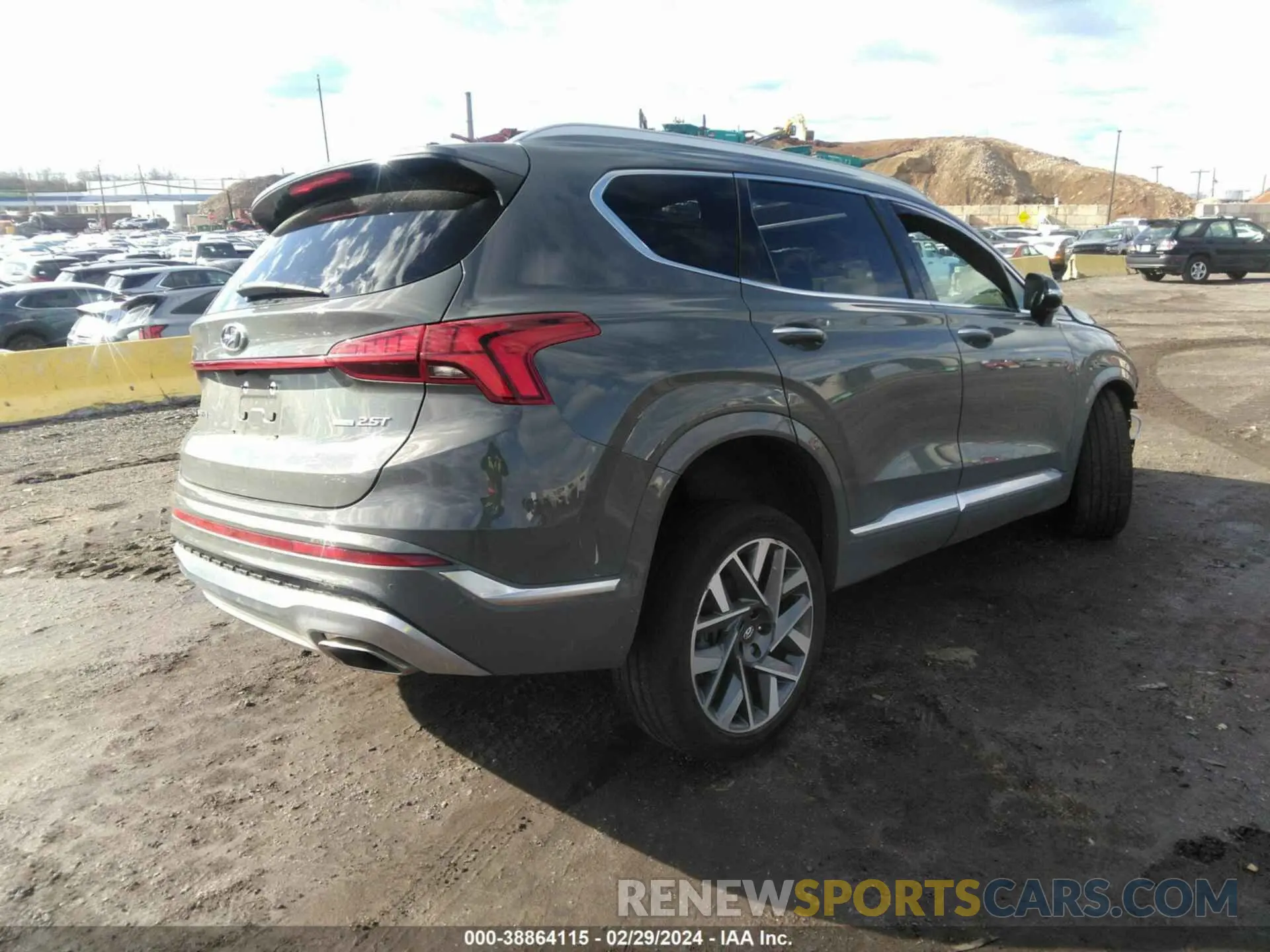 4 Фотография поврежденного автомобиля 5NMS5DAL0MH368517 HYUNDAI SANTA FE 2021