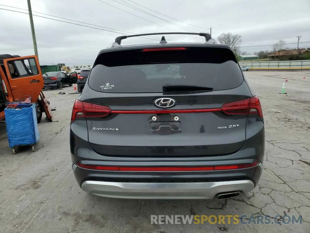 6 Photograph of a damaged car 5NMS5DAL4MH365037 HYUNDAI SANTA FE 2021