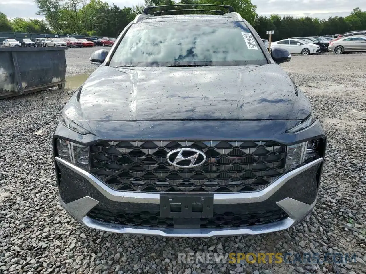 5 Photograph of a damaged car 5NMS5DAL7MH371138 HYUNDAI SANTA FE 2021