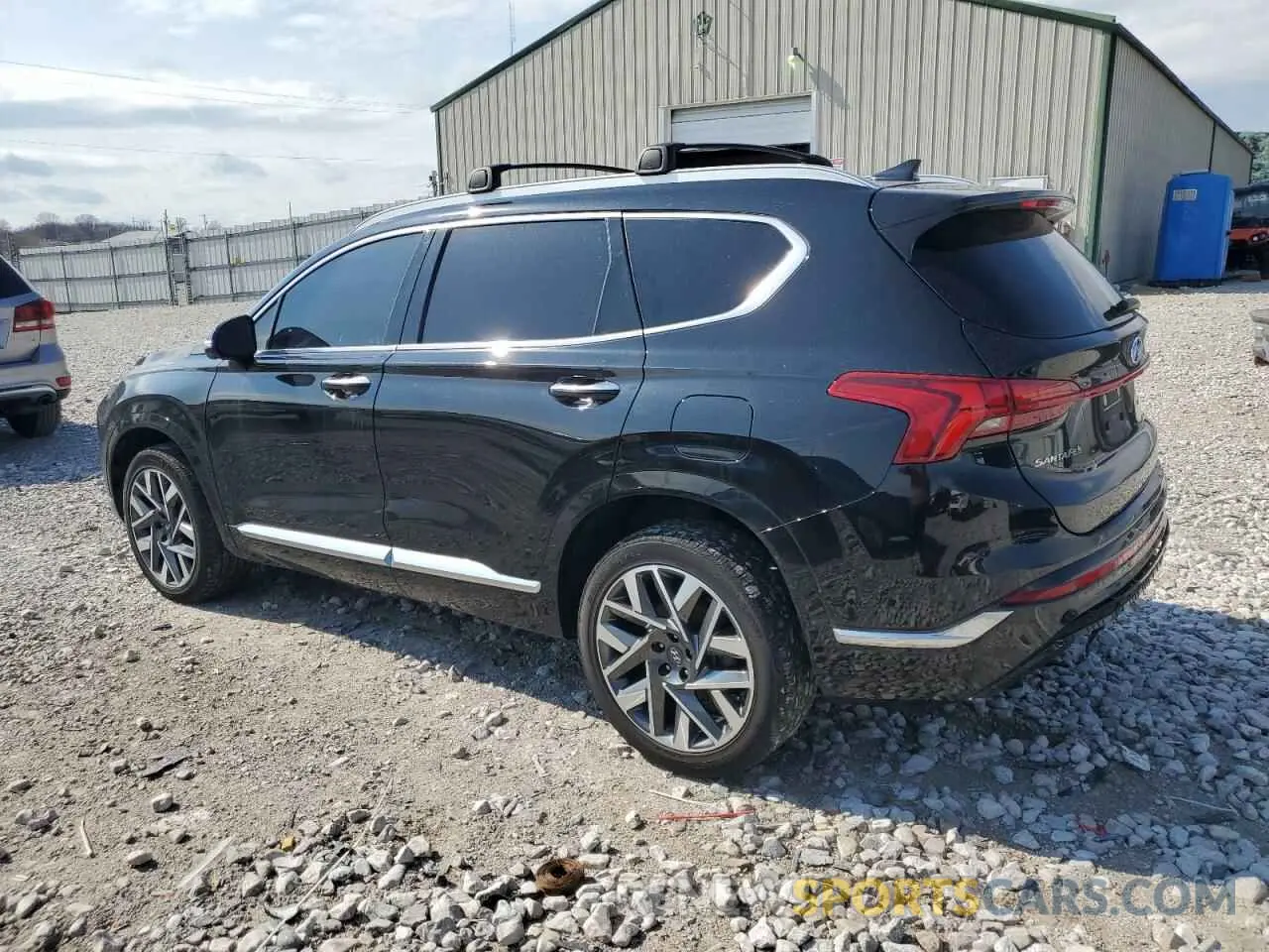 2 Photograph of a damaged car 5NMS5DALXMH372543 HYUNDAI SANTA FE 2021