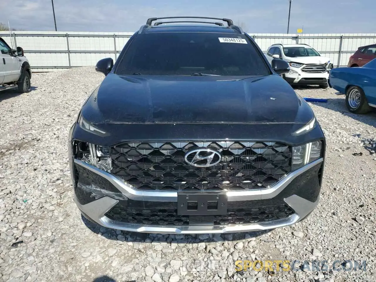 5 Photograph of a damaged car 5NMS5DALXMH372543 HYUNDAI SANTA FE 2021