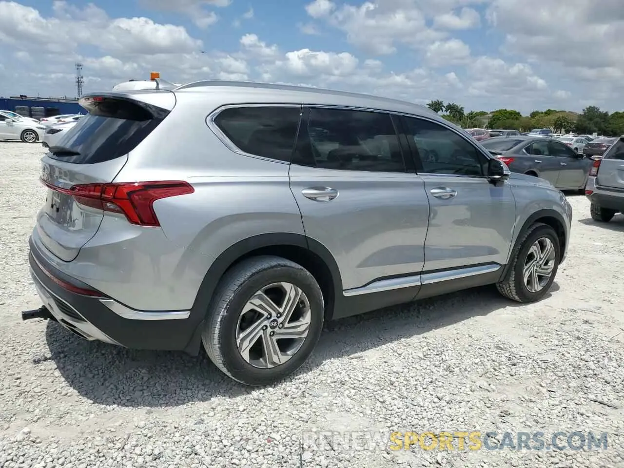 3 Photograph of a damaged car 5NMS64AJ0MH362566 HYUNDAI SANTA FE 2021