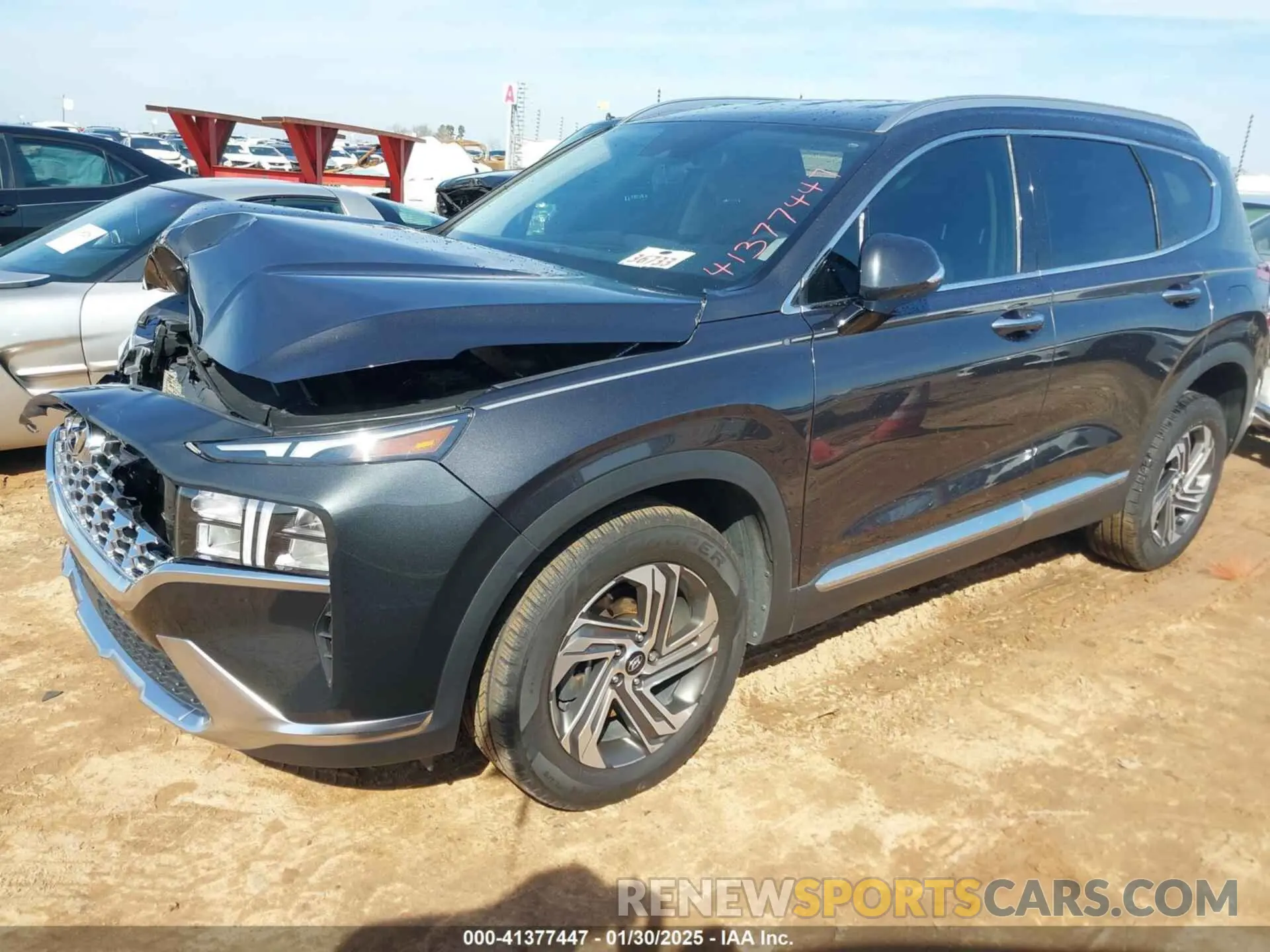 2 Фотография поврежденного автомобиля 5NMS64AJ1MH327647 HYUNDAI SANTA FE 2021