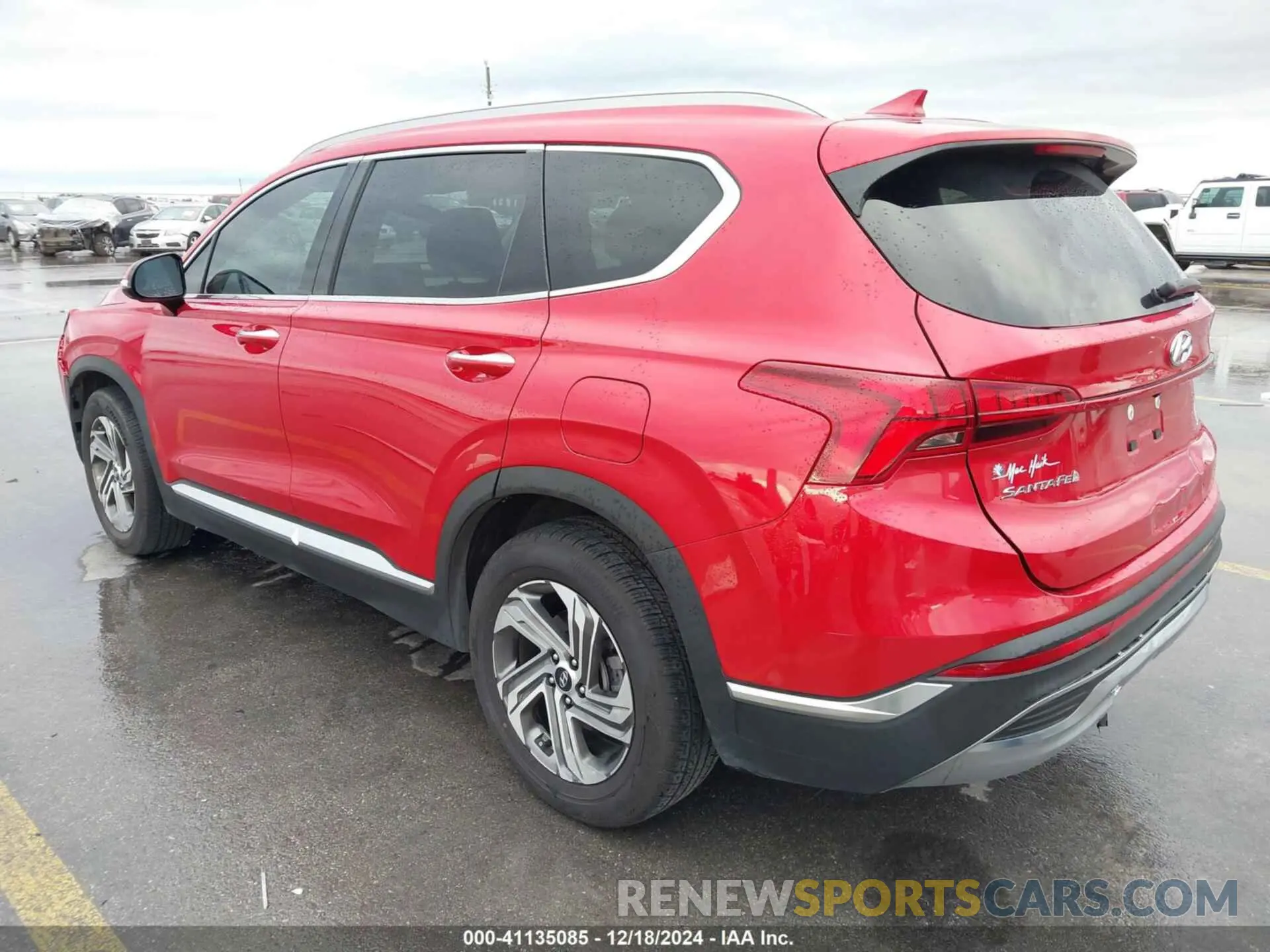 3 Фотография поврежденного автомобиля 5NMS64AJ1MH336543 HYUNDAI SANTA FE 2021