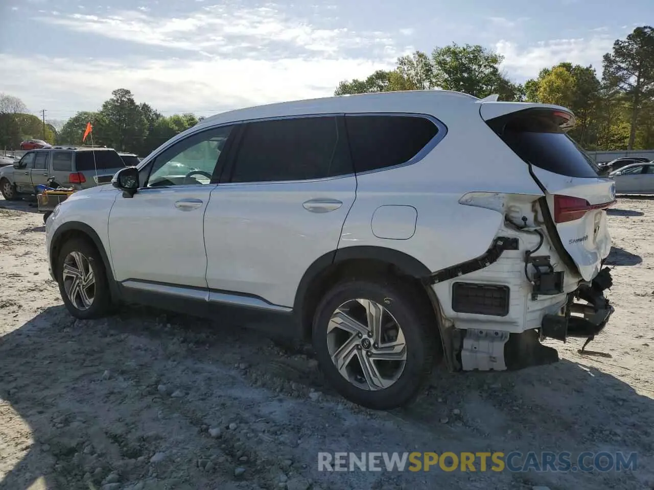 2 Photograph of a damaged car 5NMS64AJ6MH351068 HYUNDAI SANTA FE 2021