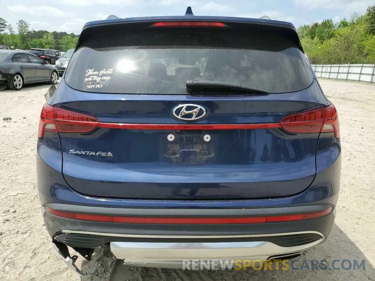 6 Фотография поврежденного автомобиля 5NMS64AJ7MH340032 HYUNDAI SANTA FE 2021