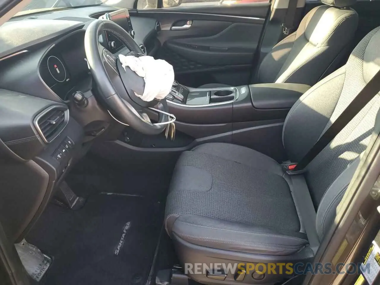 7 Photograph of a damaged car 5NMS64AJ9MH335818 HYUNDAI SANTA FE 2021