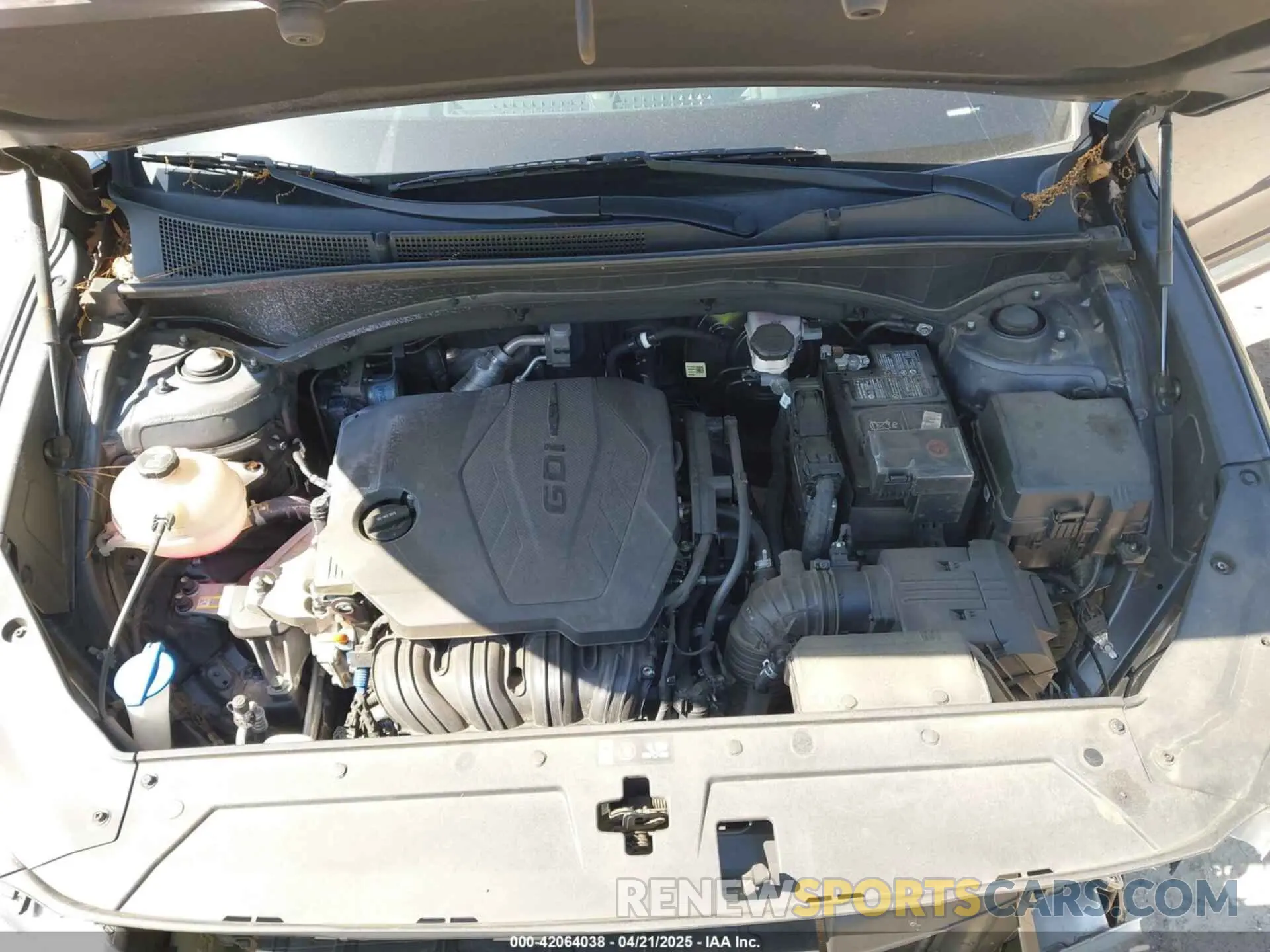 10 Фотография поврежденного автомобиля 5NMS64AJ9MH355938 HYUNDAI SANTA FE 2021