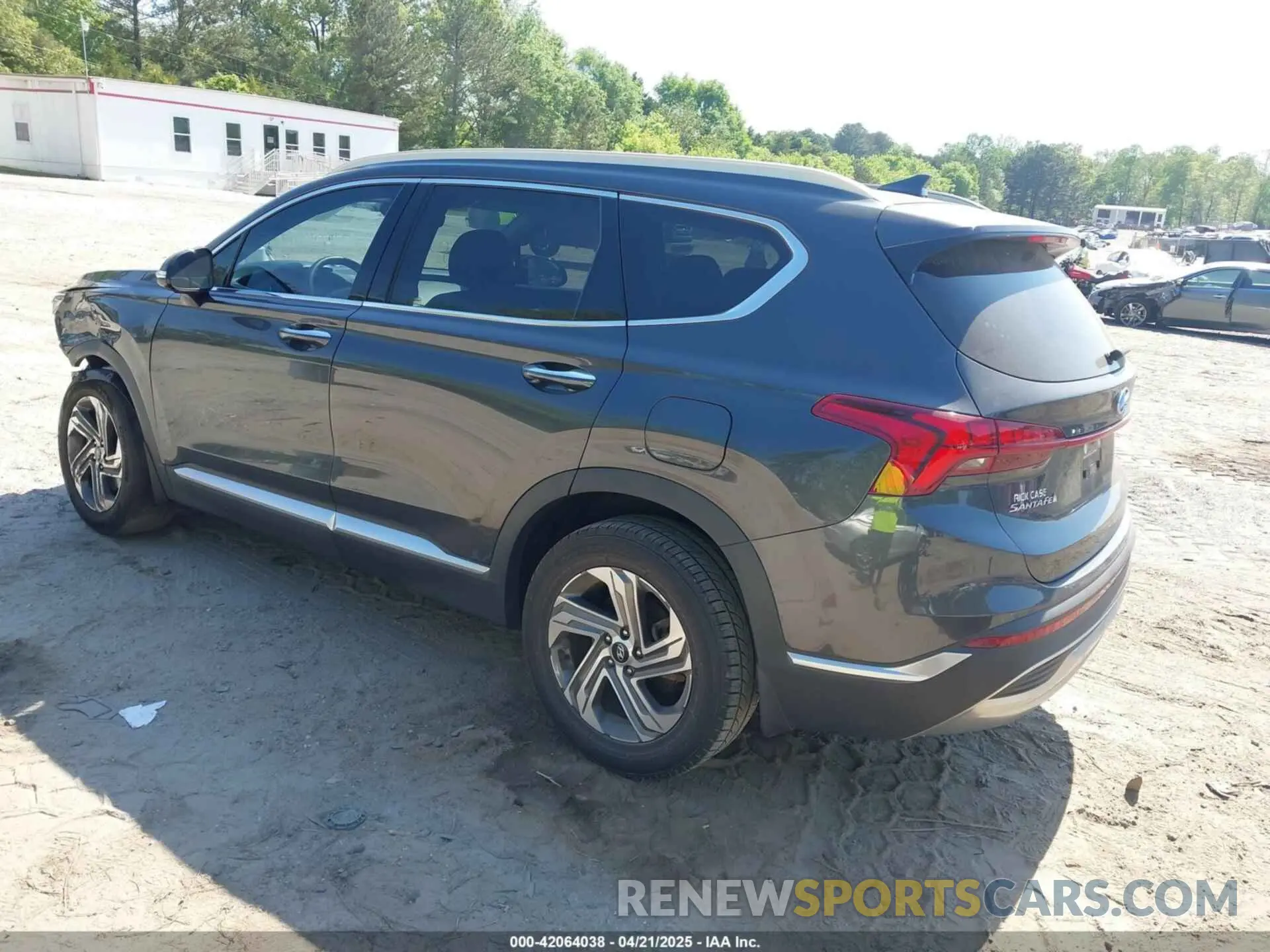 3 Фотография поврежденного автомобиля 5NMS64AJ9MH355938 HYUNDAI SANTA FE 2021