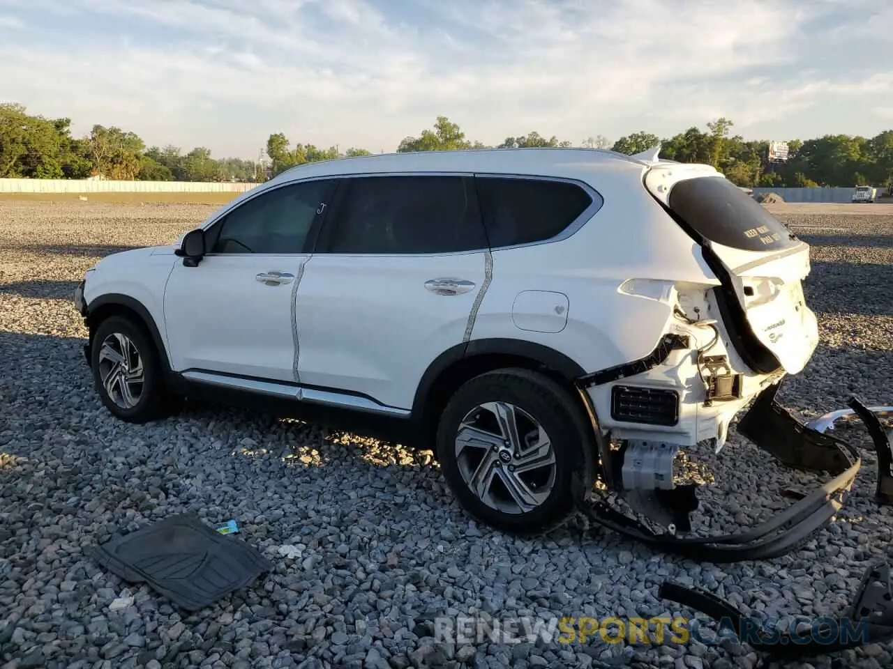 2 Photograph of a damaged car 5NMS64AJXMH355317 HYUNDAI SANTA FE 2021