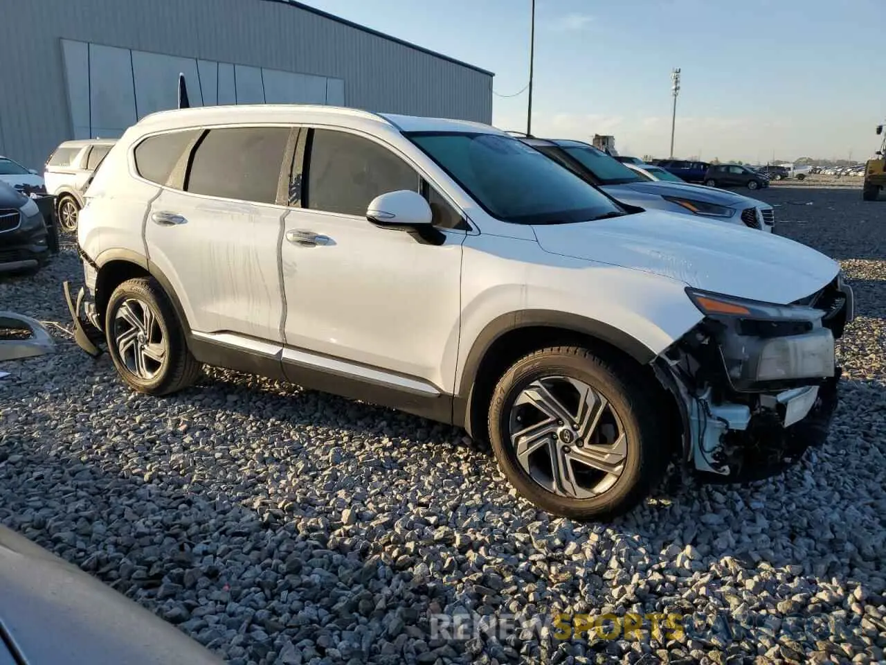 4 Photograph of a damaged car 5NMS64AJXMH355317 HYUNDAI SANTA FE 2021
