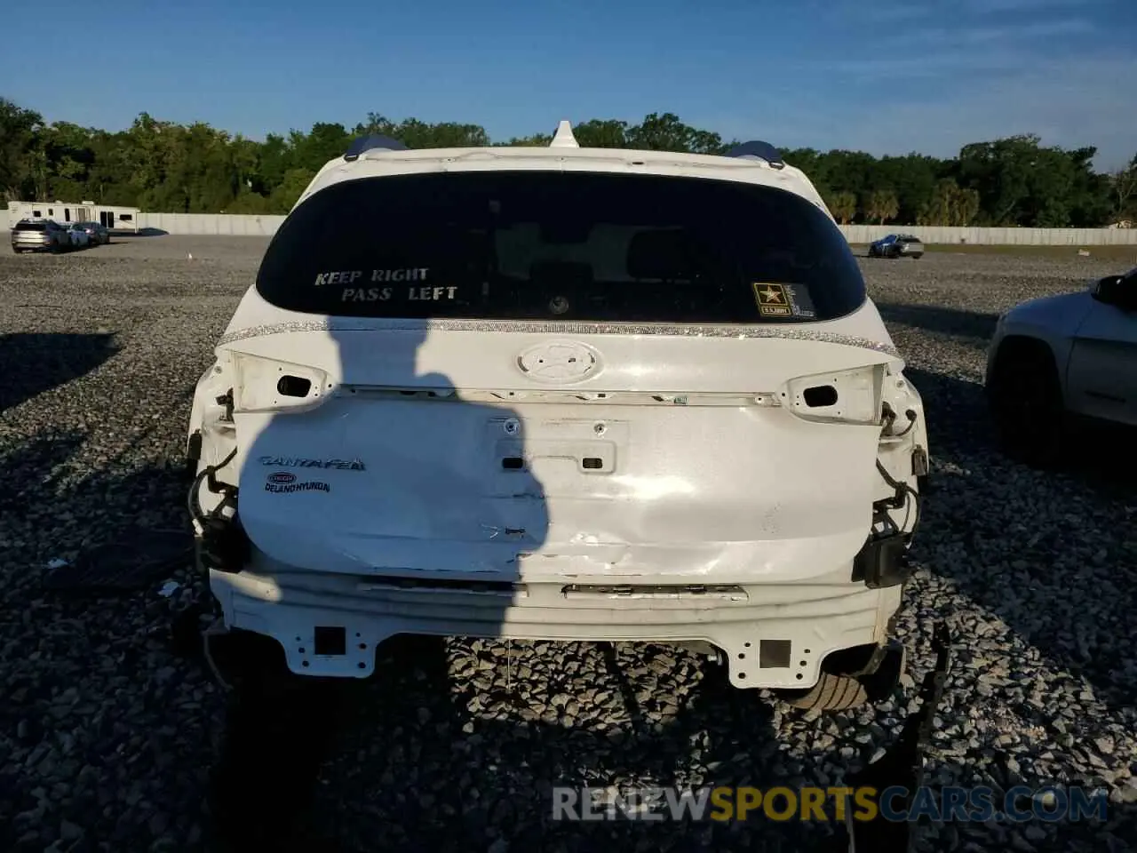 6 Photograph of a damaged car 5NMS64AJXMH355317 HYUNDAI SANTA FE 2021