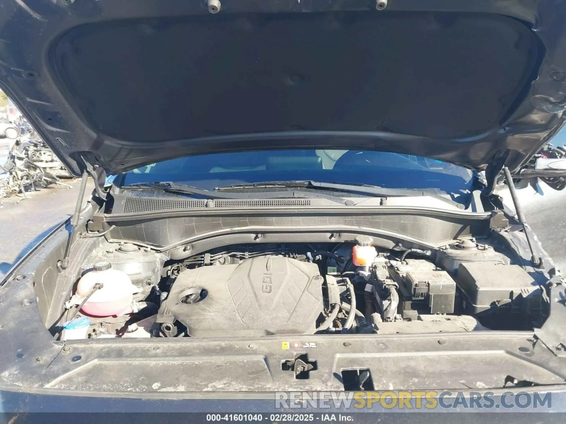 10 Photograph of a damaged car 5NMS6DAJ1MH342715 HYUNDAI SANTA FE 2021