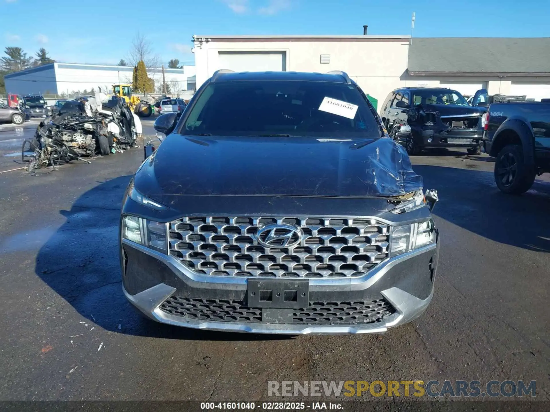 12 Photograph of a damaged car 5NMS6DAJ1MH342715 HYUNDAI SANTA FE 2021