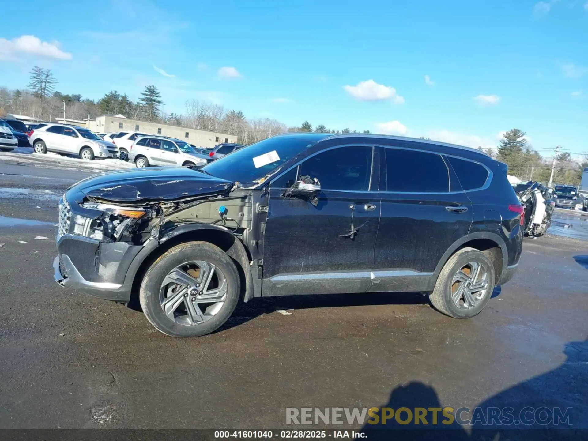 14 Photograph of a damaged car 5NMS6DAJ1MH342715 HYUNDAI SANTA FE 2021