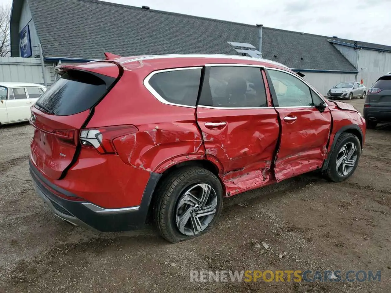 3 Photograph of a damaged car 5NMS6DAJ5MH319650 HYUNDAI SANTA FE 2021