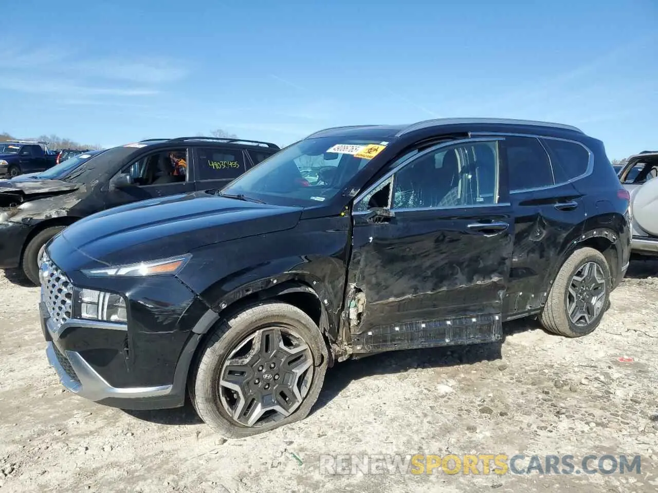1 Photograph of a damaged car KM8S3DA14MU009244 HYUNDAI SANTA FE 2021