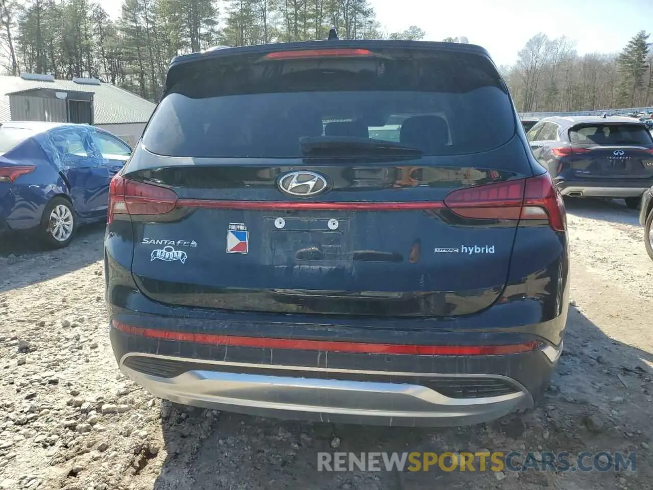6 Photograph of a damaged car KM8S3DA14MU009244 HYUNDAI SANTA FE 2021