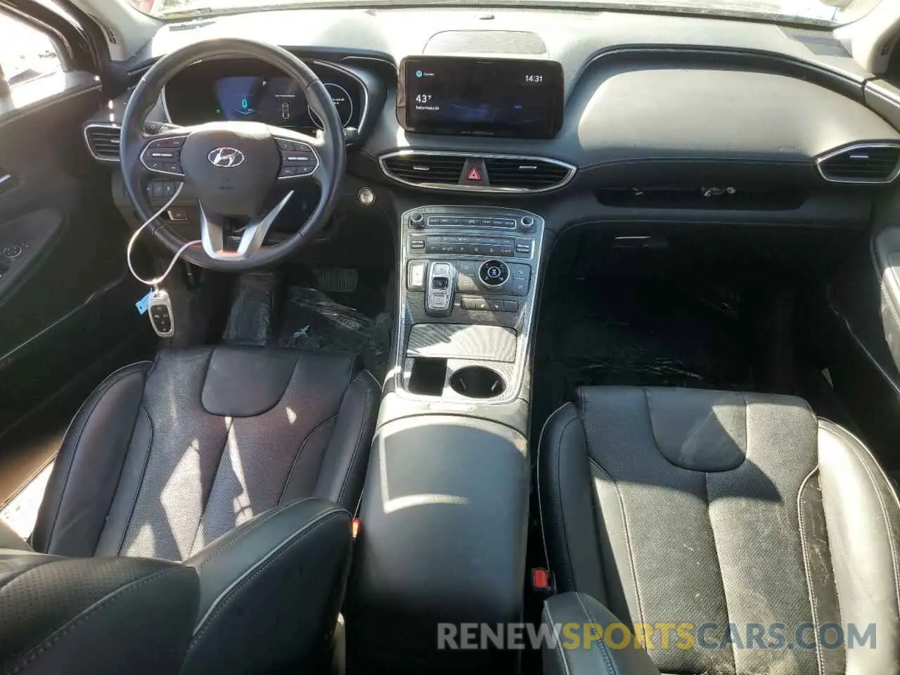 8 Photograph of a damaged car KM8S3DA14MU009244 HYUNDAI SANTA FE 2021