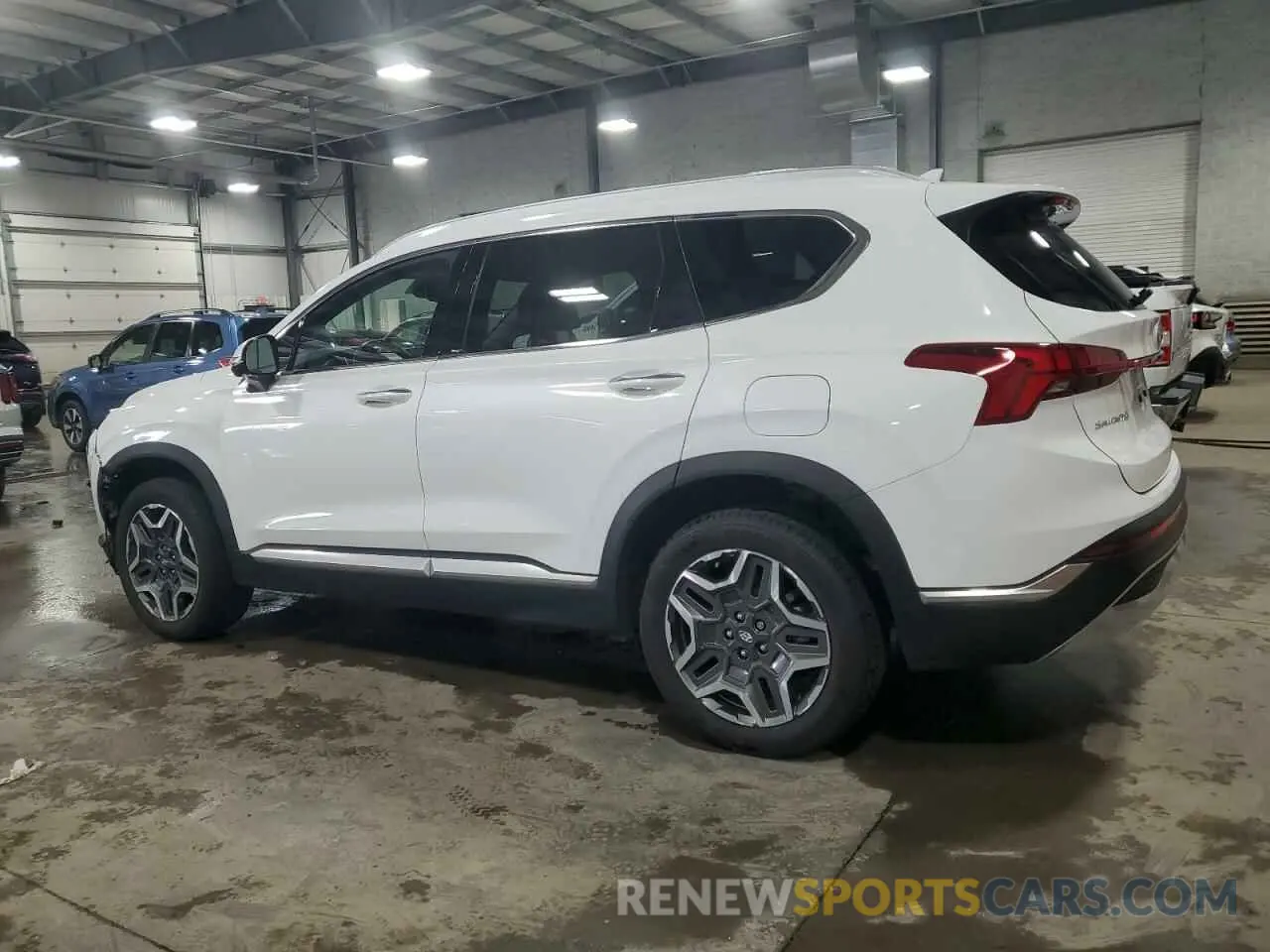 2 Photograph of a damaged car KM8S5DA19MU004843 HYUNDAI SANTA FE 2021