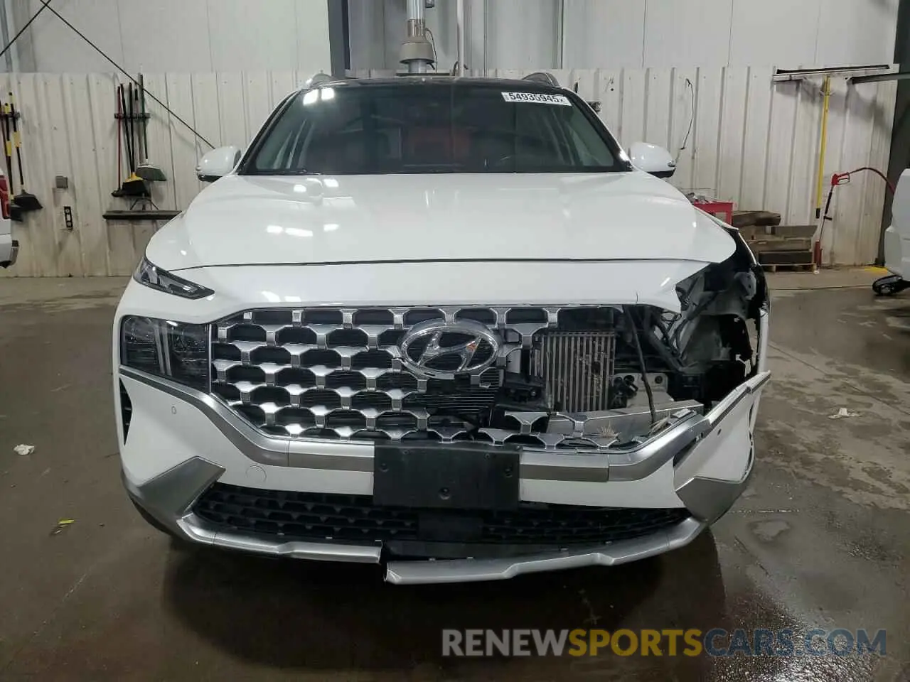 5 Photograph of a damaged car KM8S5DA19MU004843 HYUNDAI SANTA FE 2021