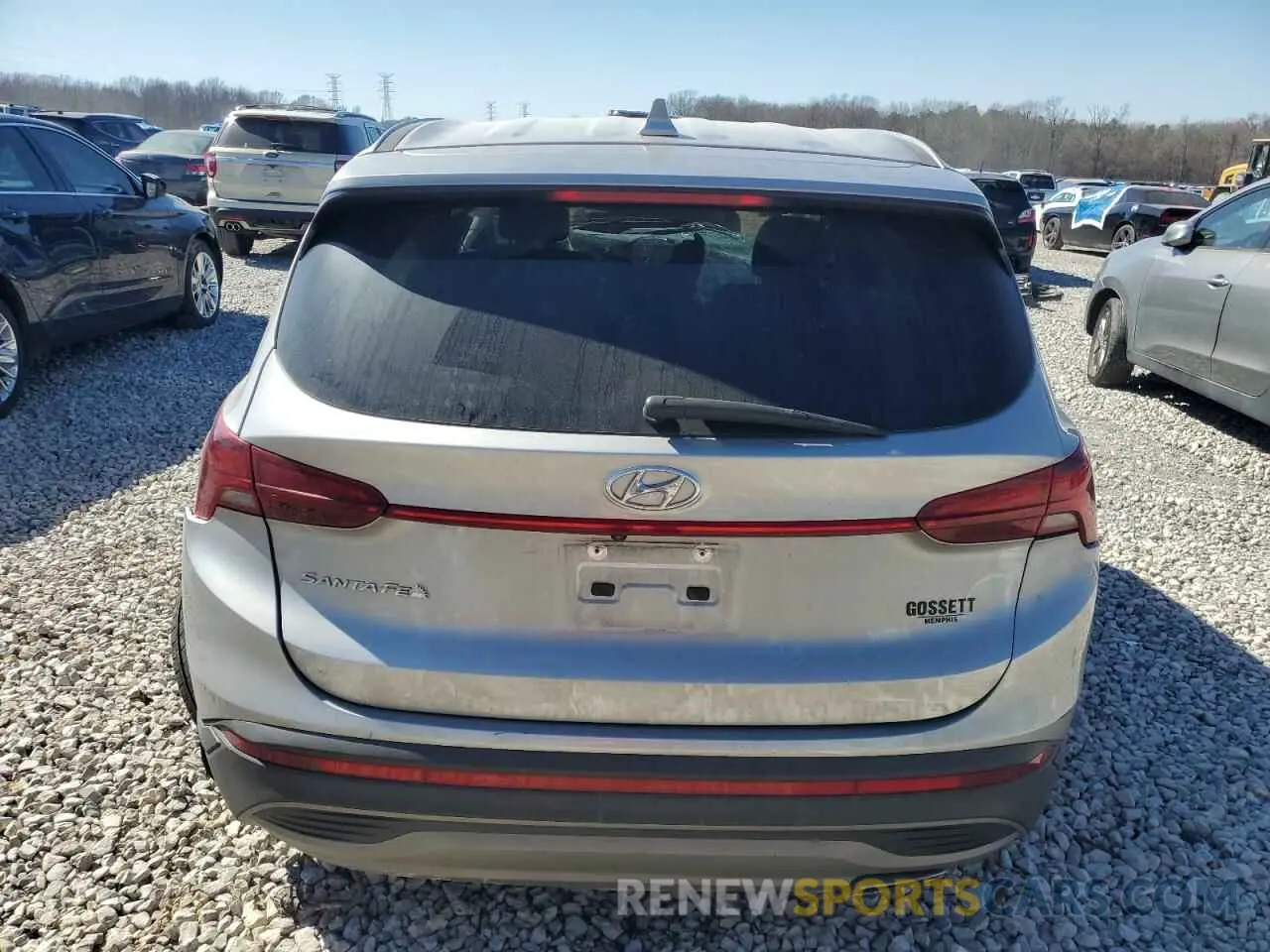 6 Photograph of a damaged car 5NMS14AJ0NH400698 HYUNDAI SANTA FE 2022