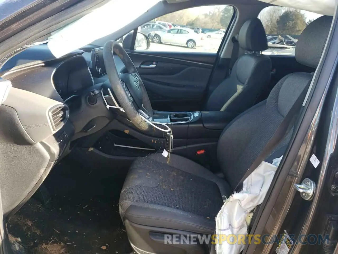 7 Photograph of a damaged car 5NMS14AJ5NH393523 HYUNDAI SANTA FE 2022