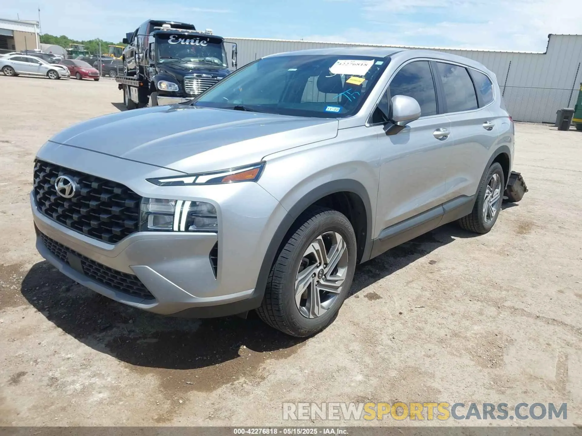 2 Photograph of a damaged car 5NMS14AJ7NH393037 HYUNDAI SANTA FE 2022