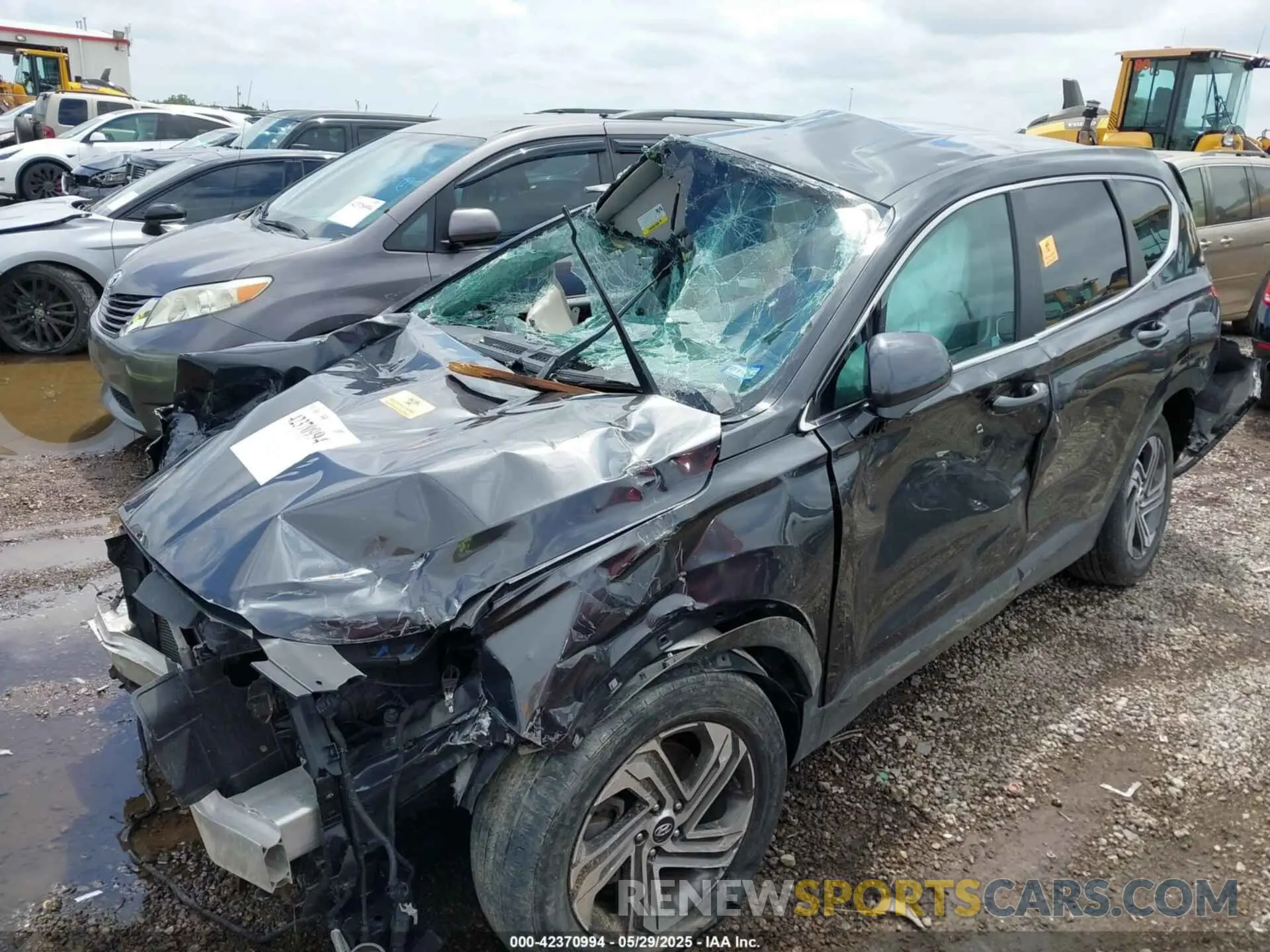 2 Фотография поврежденного автомобиля 5NMS14AJ9NH429794 HYUNDAI SANTA FE 2022