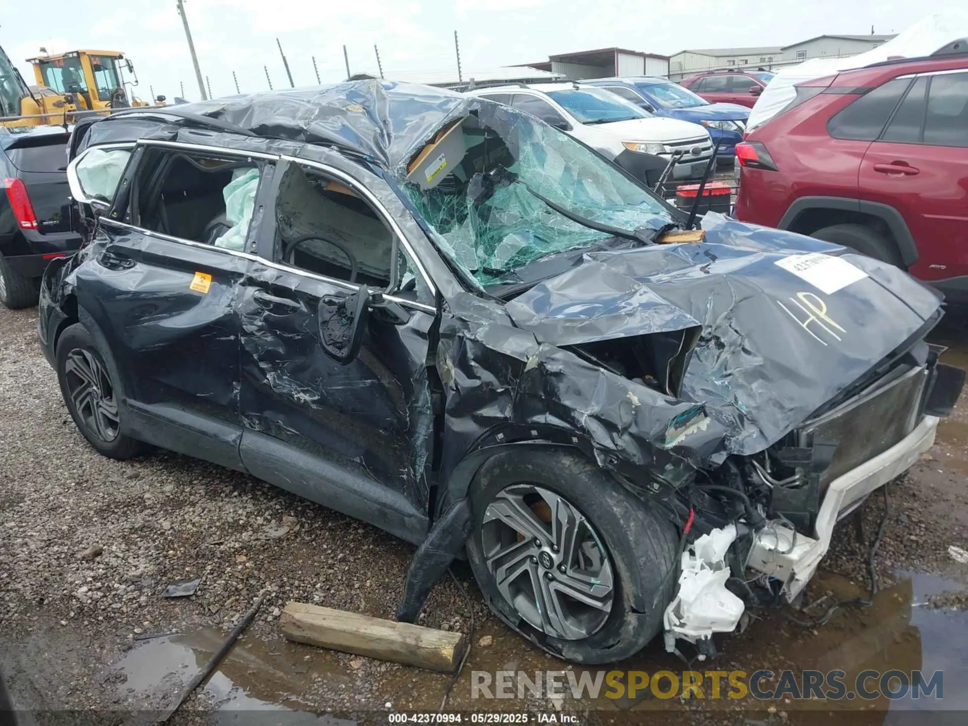 6 Фотография поврежденного автомобиля 5NMS14AJ9NH429794 HYUNDAI SANTA FE 2022