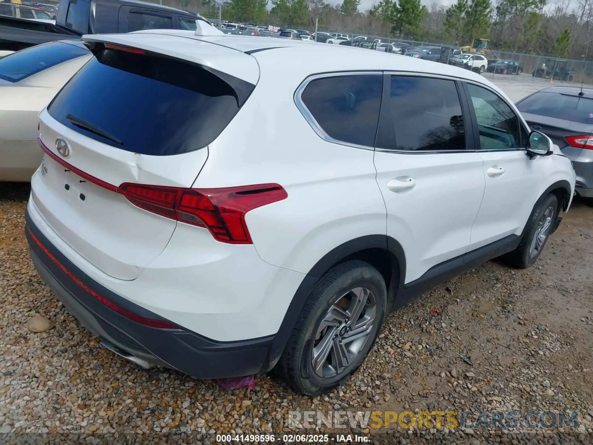 4 Фотография поврежденного автомобиля 5NMS14AJ9NH442383 HYUNDAI SANTA FE 2022