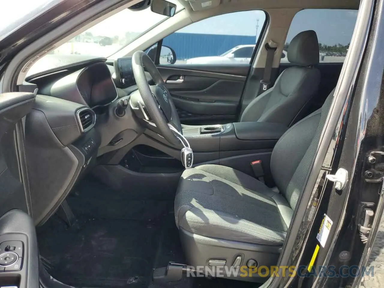 7 Photograph of a damaged car 5NMS24AJ0NH376576 HYUNDAI SANTA FE 2022