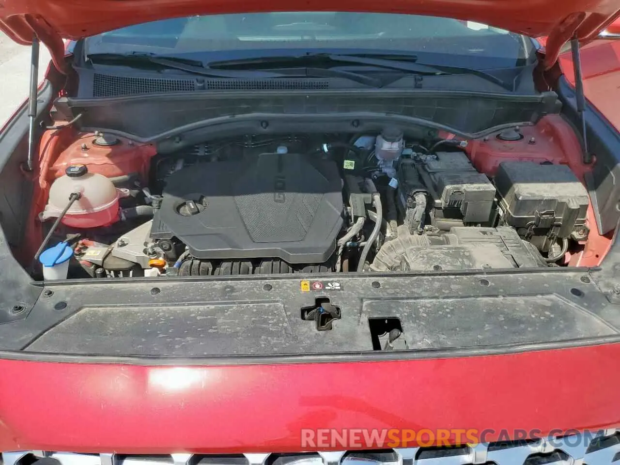 12 Photograph of a damaged car 5NMS24AJ0NH450644 HYUNDAI SANTA FE 2022
