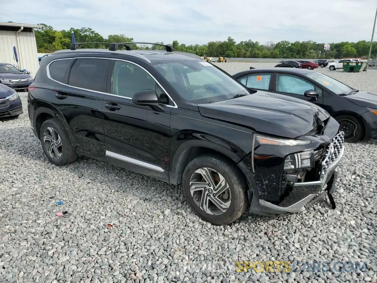 4 Фотография поврежденного автомобиля 5NMS24AJ1NH434551 HYUNDAI SANTA FE 2022