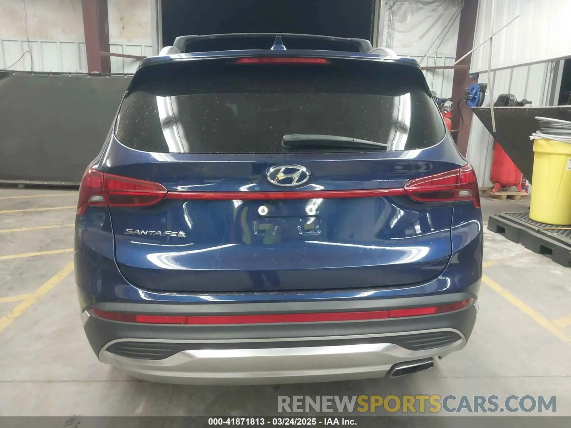 16 Photograph of a damaged car 5NMS24AJ2NH457840 HYUNDAI SANTA FE 2022
