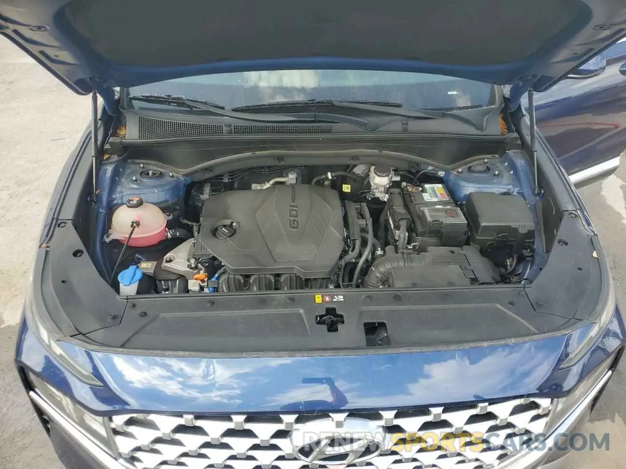 12 Photograph of a damaged car 5NMS24AJ3NH377026 HYUNDAI SANTA FE 2022