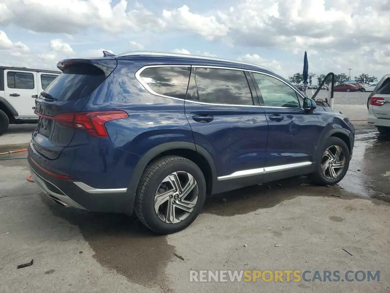 3 Photograph of a damaged car 5NMS24AJ3NH377026 HYUNDAI SANTA FE 2022